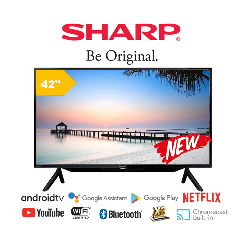 * 2020 LATEST MODEL * Sharp AQUOS 42" Full HD Android TV / Smart TV 2TC42BG1X Shopee Malaysia