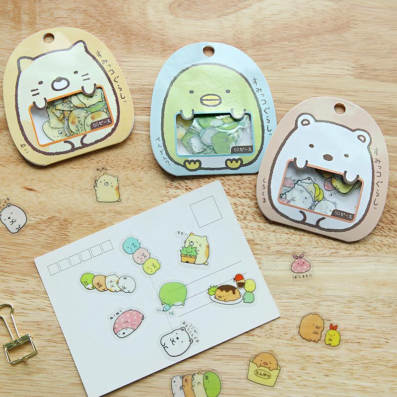 50pcs Diy Scrapbooking Japanese Sumikko Gurashi Sticker San X