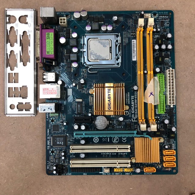 Gigabyte G31m Es2l Socket 775 Ddr2 Motherboard Free Intel E50 Cpu Processor Socket 775 Ddr2 Shopee Malaysia