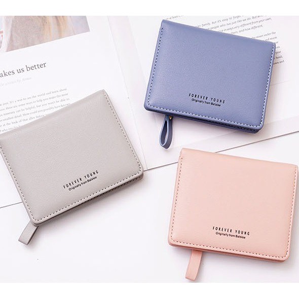 READY STOCK Forever Young Women Fold Over Ultra Thin Wallet Women ...