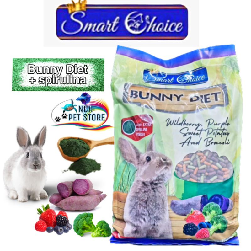 Smart Choice Bunny Diet Rabbit Food 3kg Makanan ArnabSmart Choice Bunny