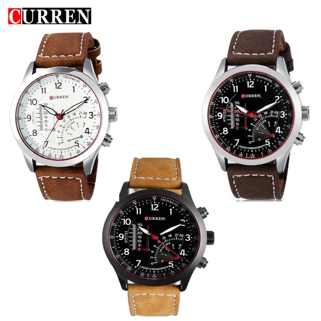 curren 8152 analog watch