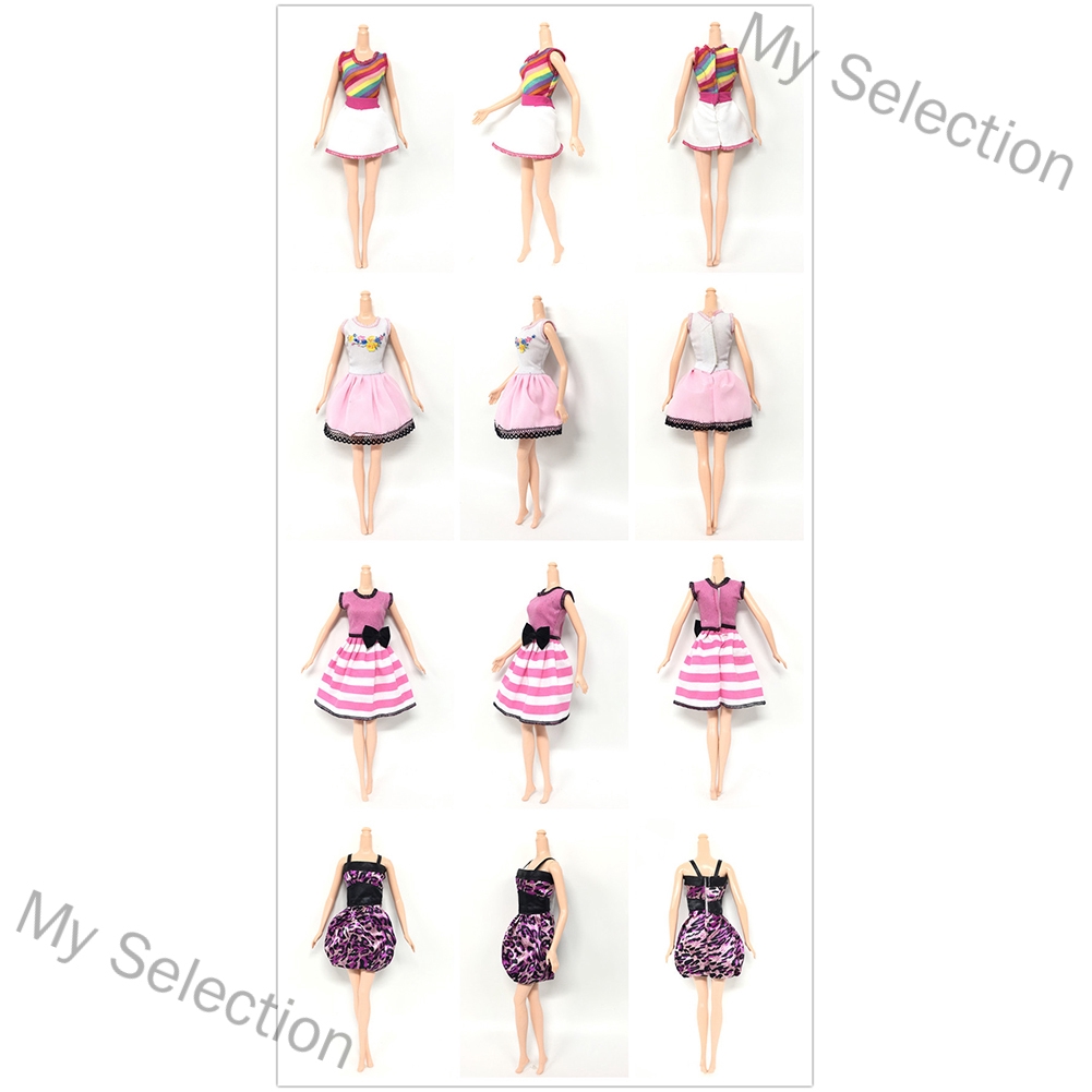 My Selection Doll's Fashionable Clothing Set Casual One-piece Dress doll Style Random