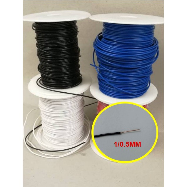 Single Core Single Strand Signal Wire 1/0.5mm (5mtr/Pack) | Shopee Malaysia