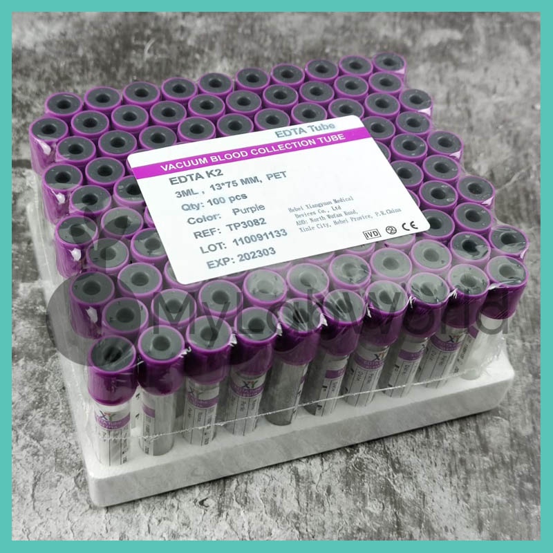 Vacutube K2 EDTA Tubes Blood Collection Tube Purple 3ml Shopee Malaysia