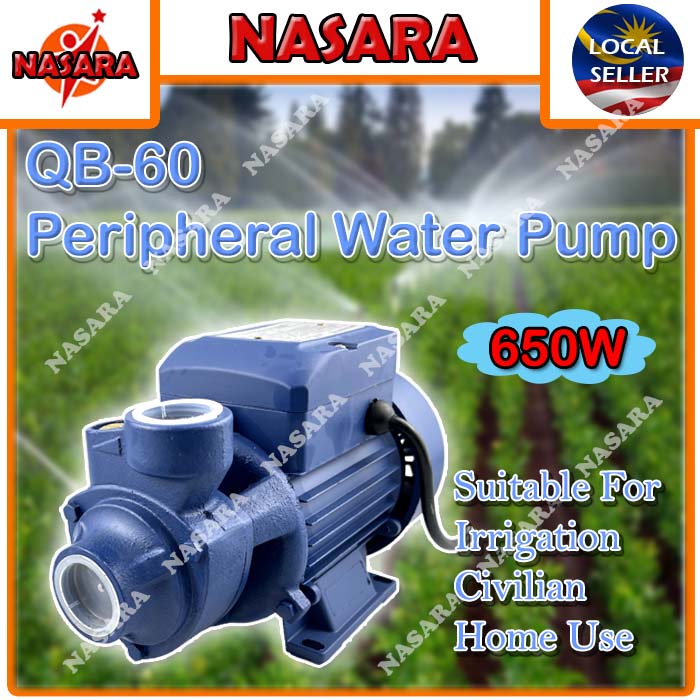 Nasara ~ Peripheral QB-60 Water Pump 650W Suitable Home Civilian ...