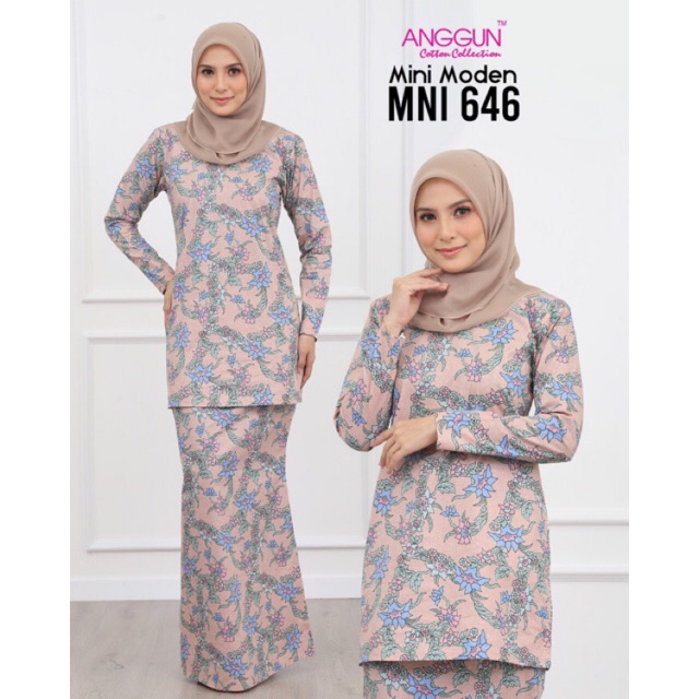  Baju  Kurung  Mini Moden Exclusive  Anggun Cotton Collection 