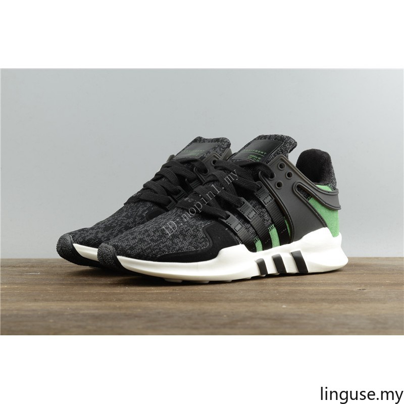 adidas eqt support adv black green