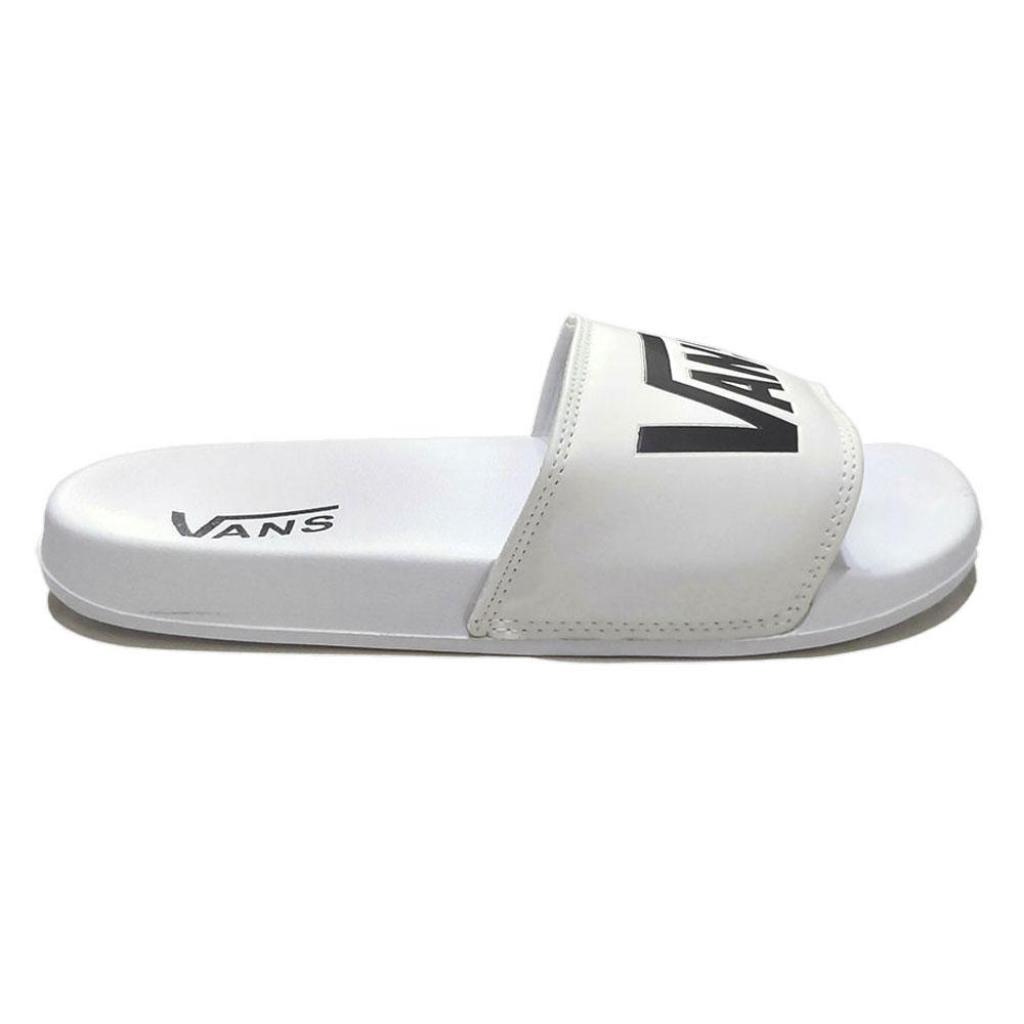 vans white slides