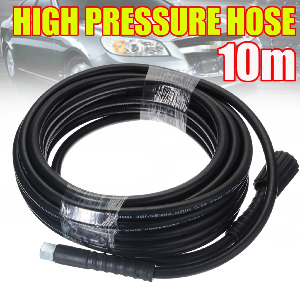 thumbnail image 2 of EVARGC 5800PSI High Pressure Power Washer Hose Extension – 25/50/100FT With M22 Coupler, Black 2 of 5