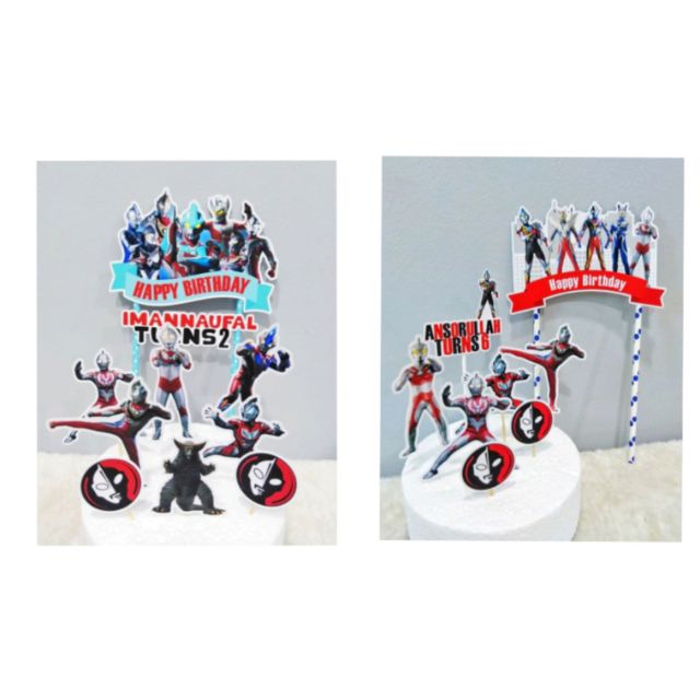 Ultraman Cake Topper Shopee Malaysia