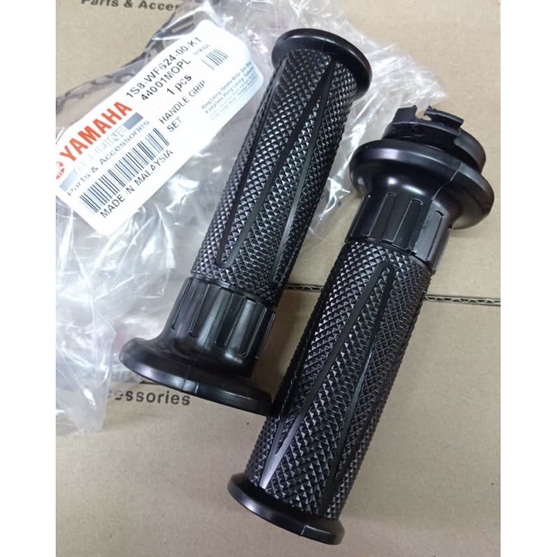 LC135 V1 OLD LC ES SPARK135 HANDLE GRIP SET , LH & RH WITH TUBE GLOVE ...