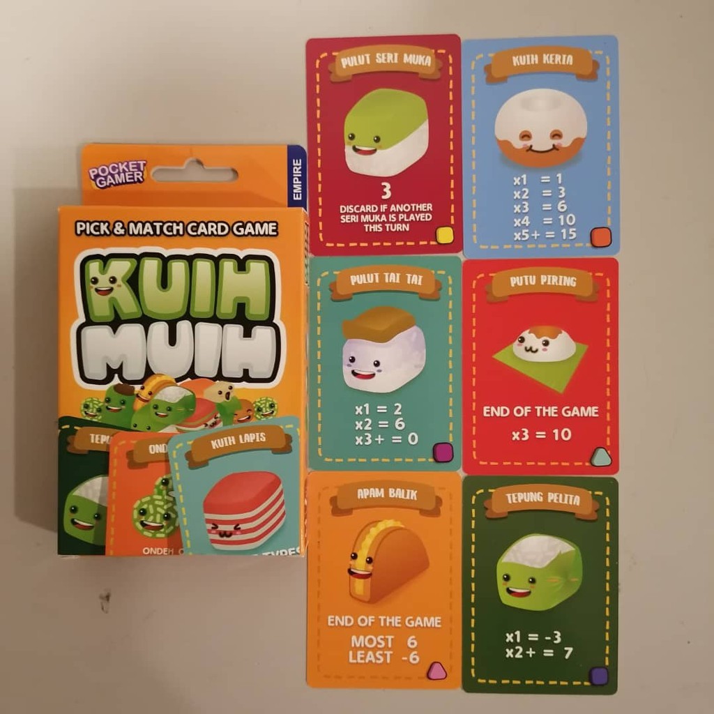 Buy Original Kuih Muih Malaysian Card Game By Empire Games Seetracker Malaysia