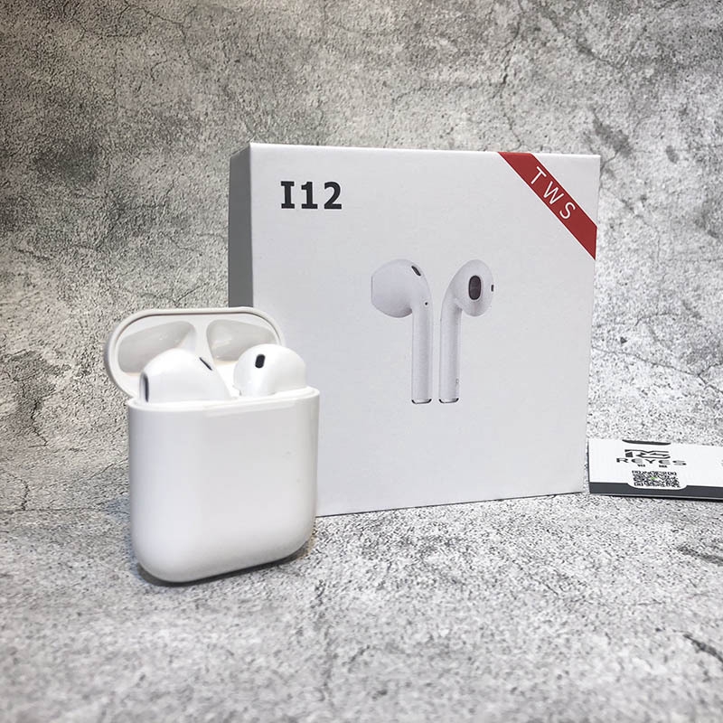 i12 TWS 1:1 Airpods mini Wireless Bluetooth 5.0 earbud earpod pk i10