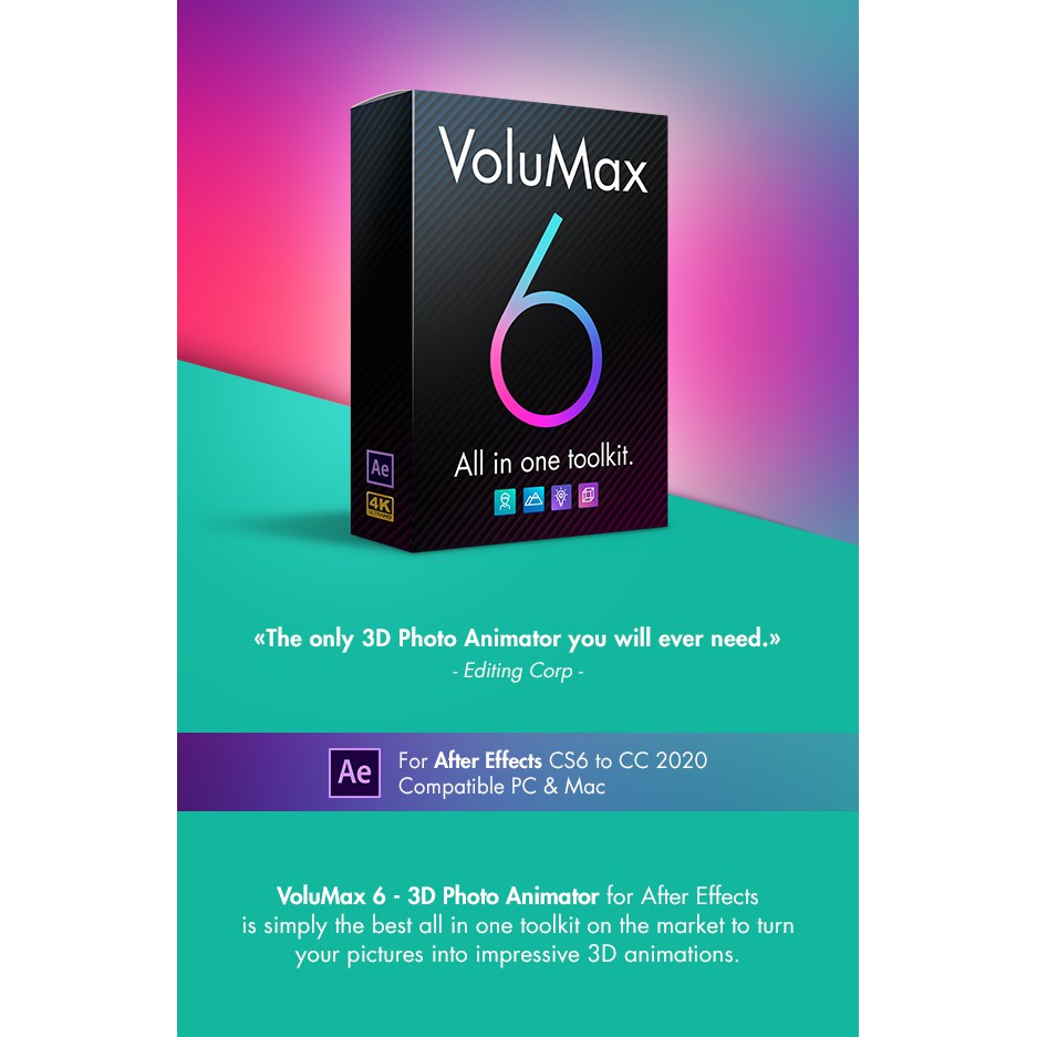 VideoHive - VoluMax 3D Photo Animator V6 | Shopee Malaysia