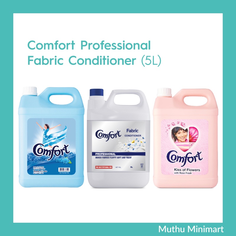 Comfort | Fabric Conditioner Clothes Softener 5L 2L| Pelembut Pakaian Fabrik Pewangi Baju