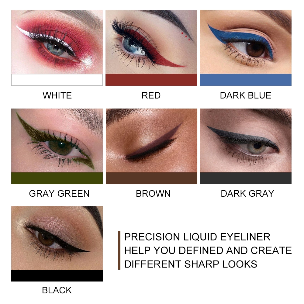 dark green liquid eyeliner