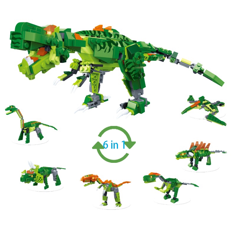 block dinosaur