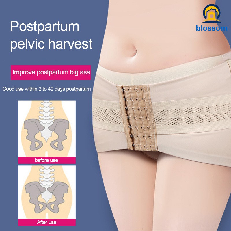 Hip-Up Pelvic Posture Correcting Belt Support Band Breathable Women Maternity Bengkung Moden Postpartum Abdomen Belt Shapewear Corset