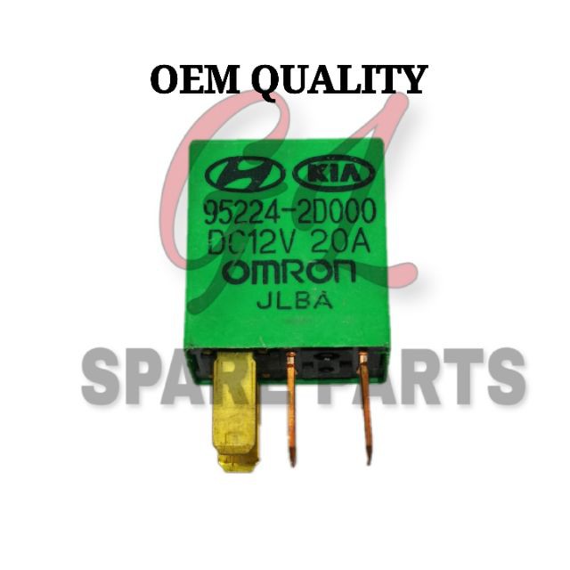MICRO RELAY (ORIGINAL) PROTON EXORA,PREVE (4PIN/20A/12V) FAN RELAY