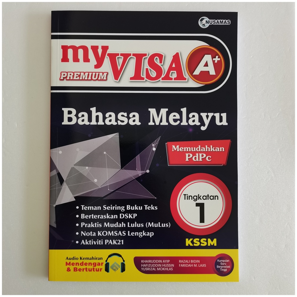 2022 Buku Latihan My Visa A Premium Bahasa Melayu Tingkatan 1 Kssm Shopee Malaysia