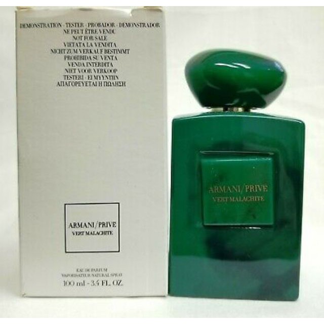 armani prive vert malachite tester