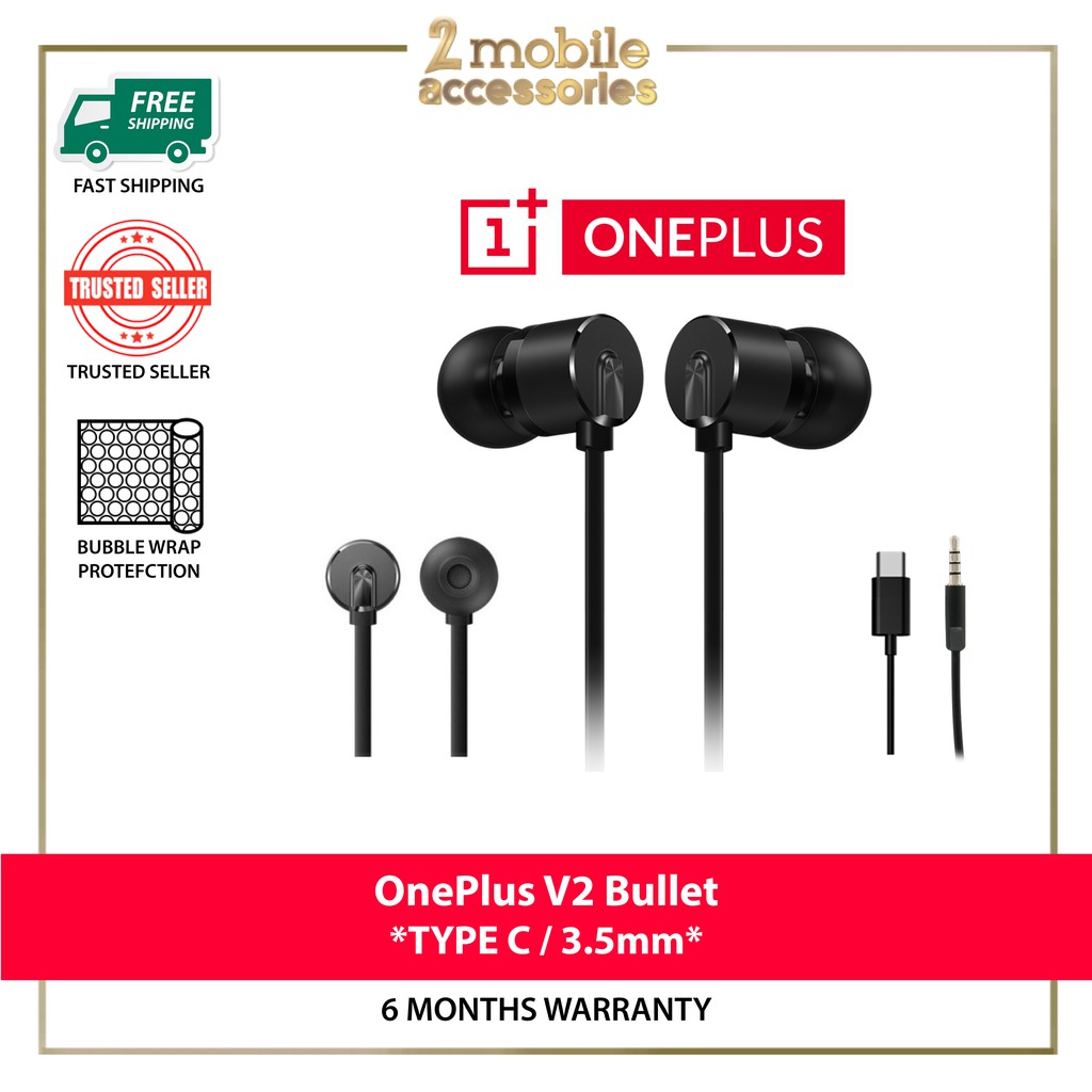 oneplus type c bullets earphones warranty