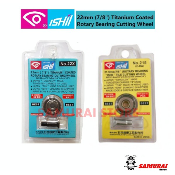 100 Made In Japan ISHII TILE CUTTER BLADE (NO.22X / NO.215) 100