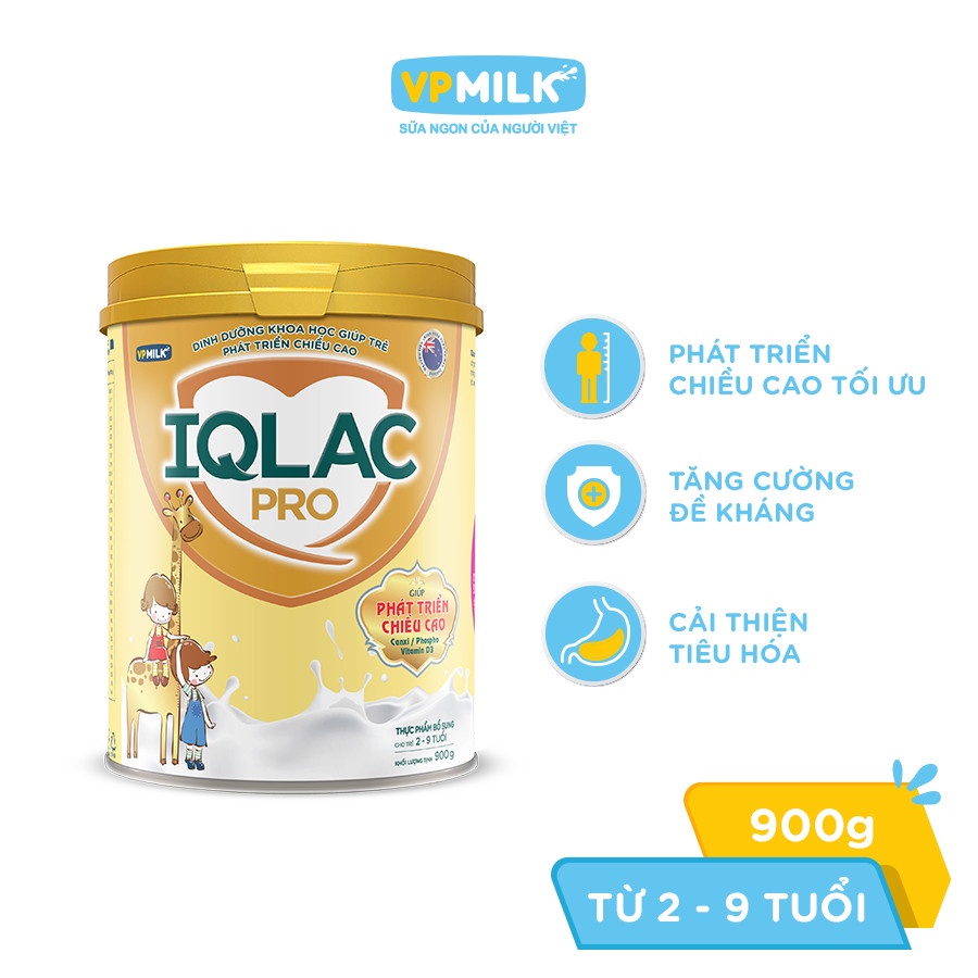 [Box] Iqlac Pro Powdered Milk 900g Increases Outstanding Height For ...