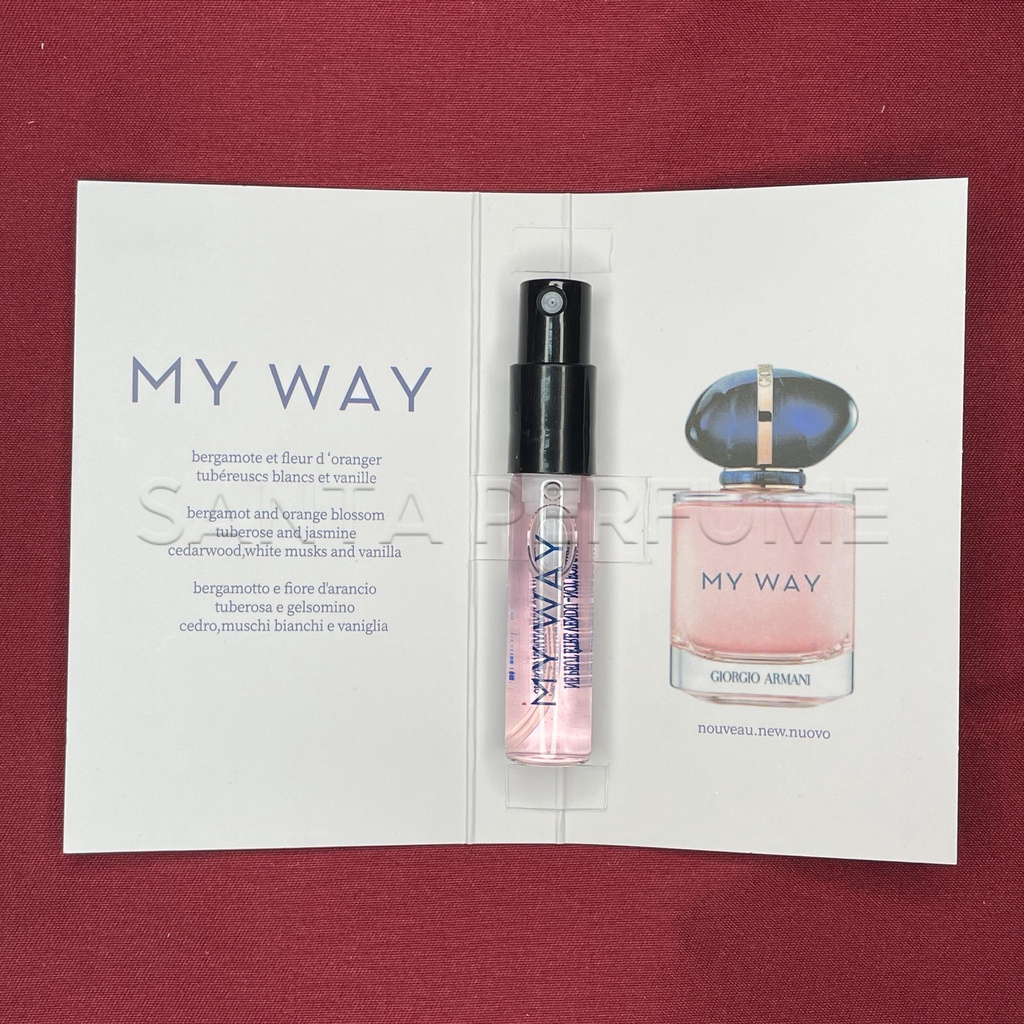 Giorgio Armani My Way, 20202 ML Perfume Sample Fragrance | Shopee Malaysia