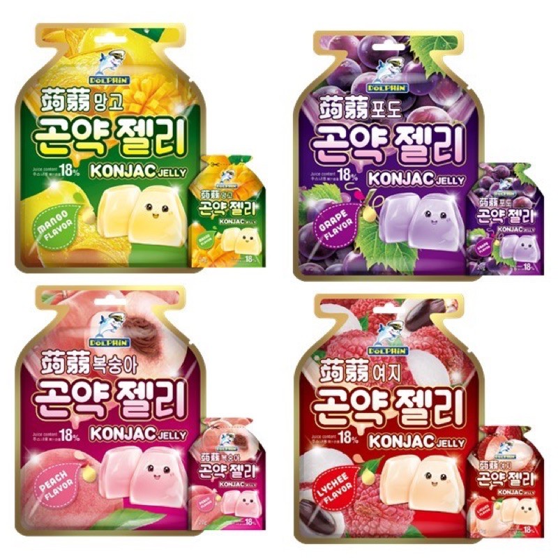Captain Dolphin Konjac jelly 20g x 10pcs Shopee Malaysia