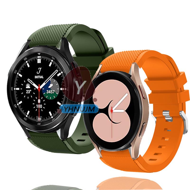 Samsung Galaxy Watch 5 4 Classic 46mm 42mm Strap Silicone For Galaxy