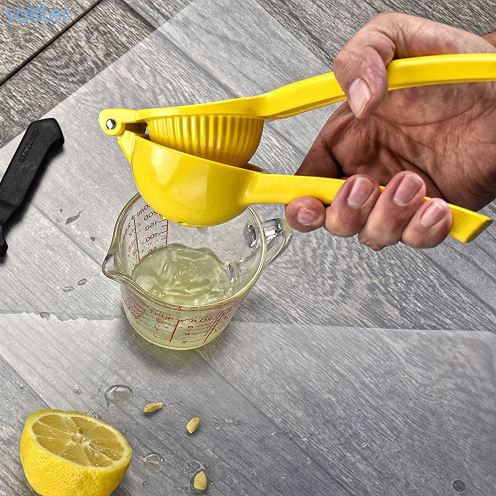 【VOLL】 Lemon Squeezer Juicer Aluminium Alloy Orange Fruit Hand Press Manual Squeezer Juicer 22x7.5cm