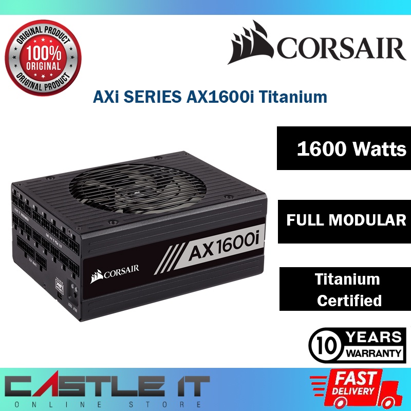 Corsair Ax Axi Series Ax I Plus Titanium Icue Supported Digital