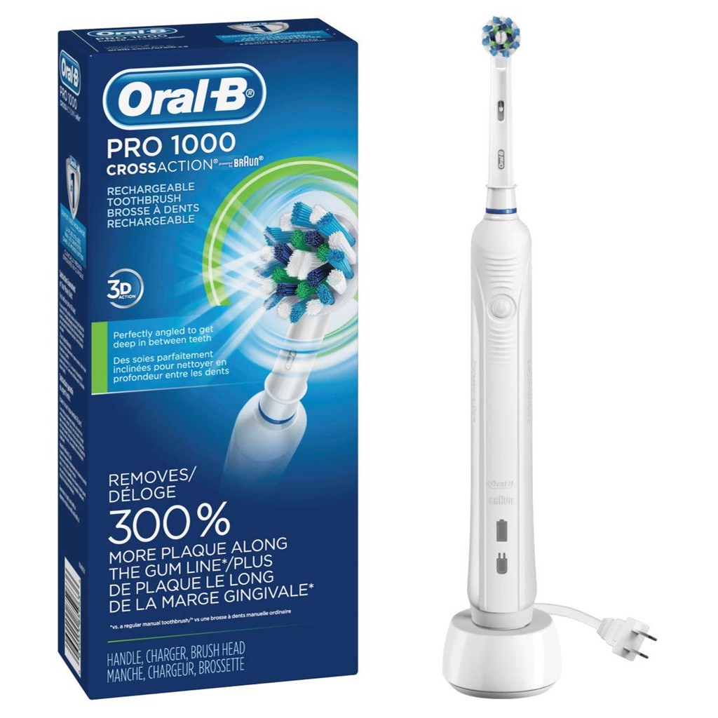 oral b white 1000 crossaction