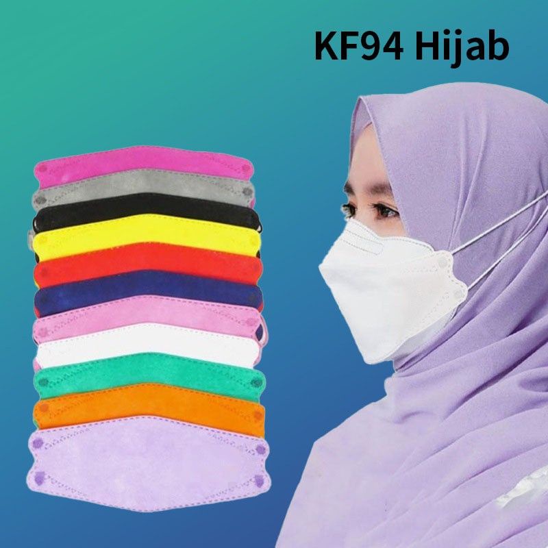 HEADLOOP KF94 MASK HEADLOOP MASK KF94 HIJAB MASK KF94 | Shopee Malaysia