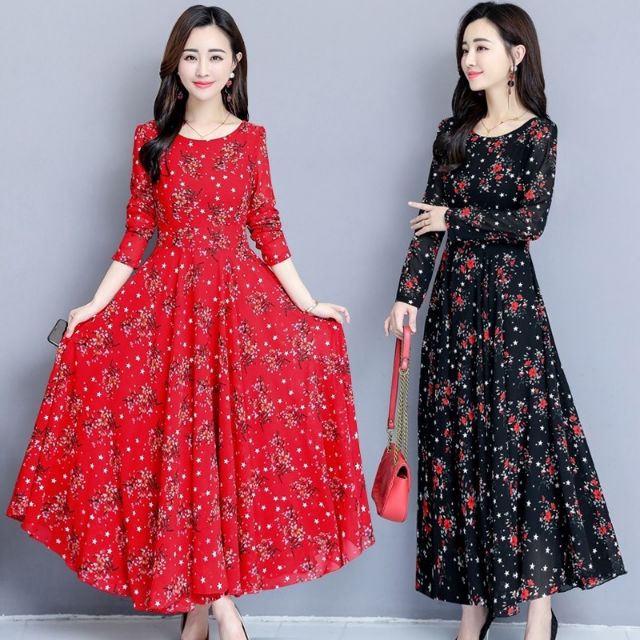 girl simple long dress