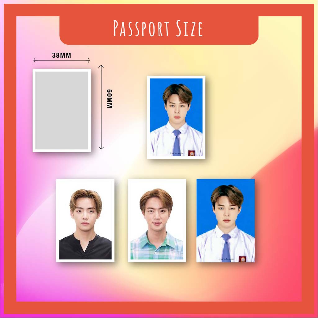 Buy Passport Photo Print Gambar Passport Visa Photo Fast Ship Seetracker Malaysia