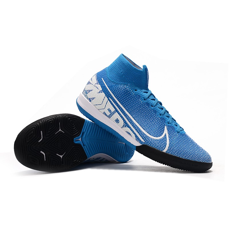 Nike Superfly 7 Elite MDS Firm Ground Boots Blue White Black