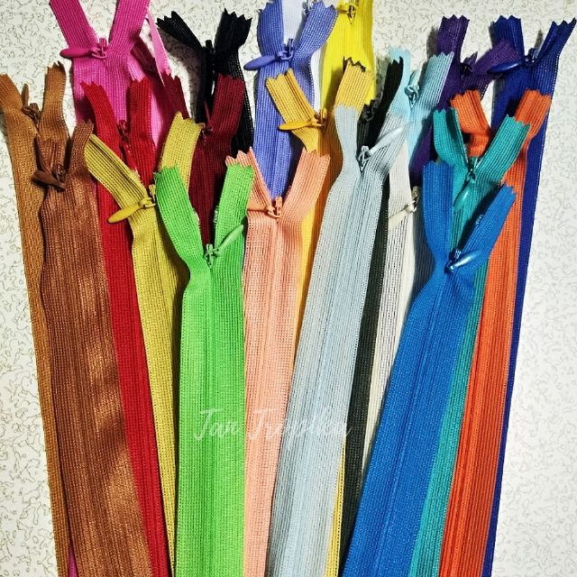 12pcs Zip Sorok / Invisible Zip | Shopee Malaysia