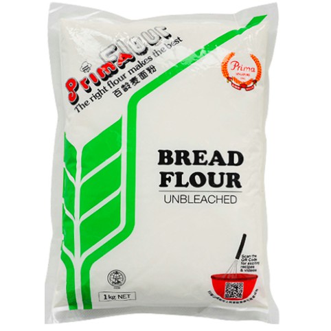 Prima Bread Flour/High Protein Flour/Tepung Roti (1kg ...
