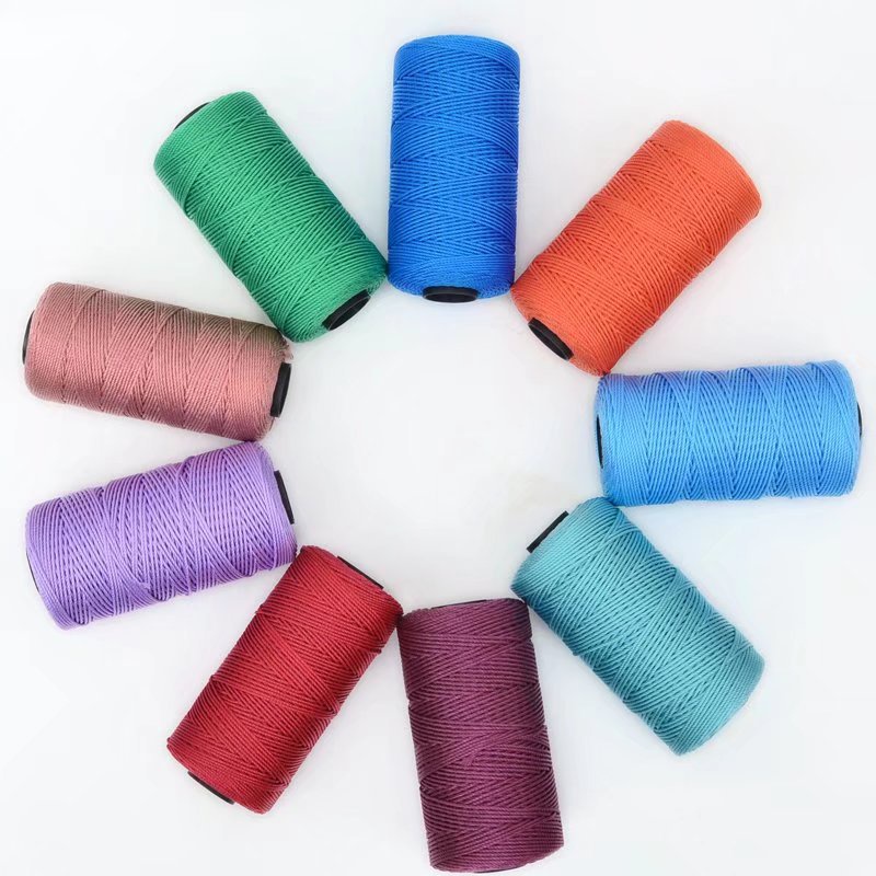 45 Color 3ply 100g+- Nylon Yarn Benang Nilon Nylon Yarn 100g+-/Roll ...