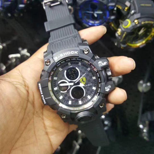 Casio G Shock Ferrari (Free Bangle) | Shopee Malaysia