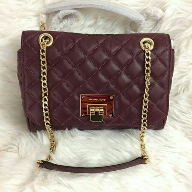 michael kors vivian quilted bag