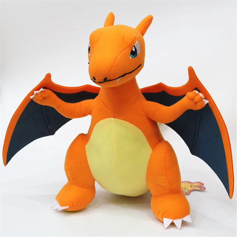 30cm Rare Pokemon CHARIZARD Plush Toy Soft Stuffed Animal Doll Cool Teddy Kids Gift Toy Shopee