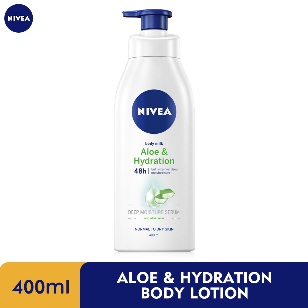 NIVEA Body Lotion Aloe & Hydration (400ml) Shopee Malaysia