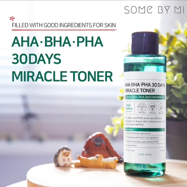 SomeByMi AHA BHA PHA 30 Days Miracle Toner 150ml (Toner Rawatan Jerawat)