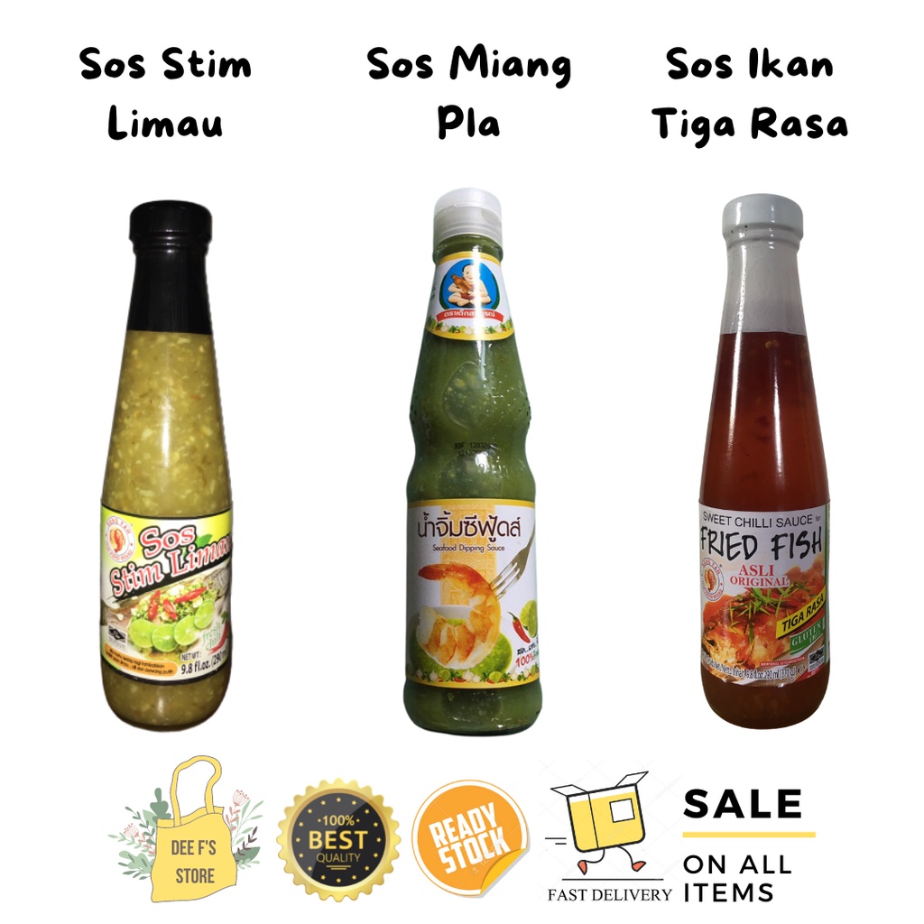Buy Sos Stim Limau Sos Miang Pla Sos Ikan Tiga Rasa Seetracker Malaysia