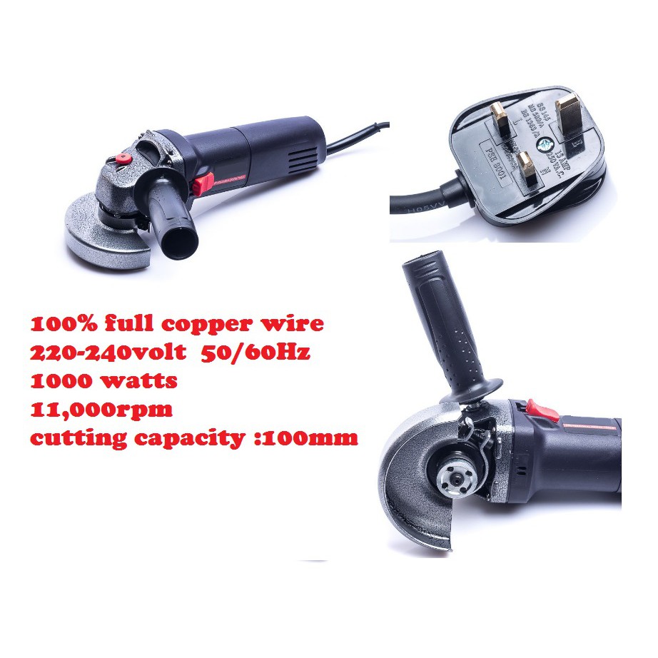 mesin pengisar sudut pemotong besi angle grinder cutter machine metal