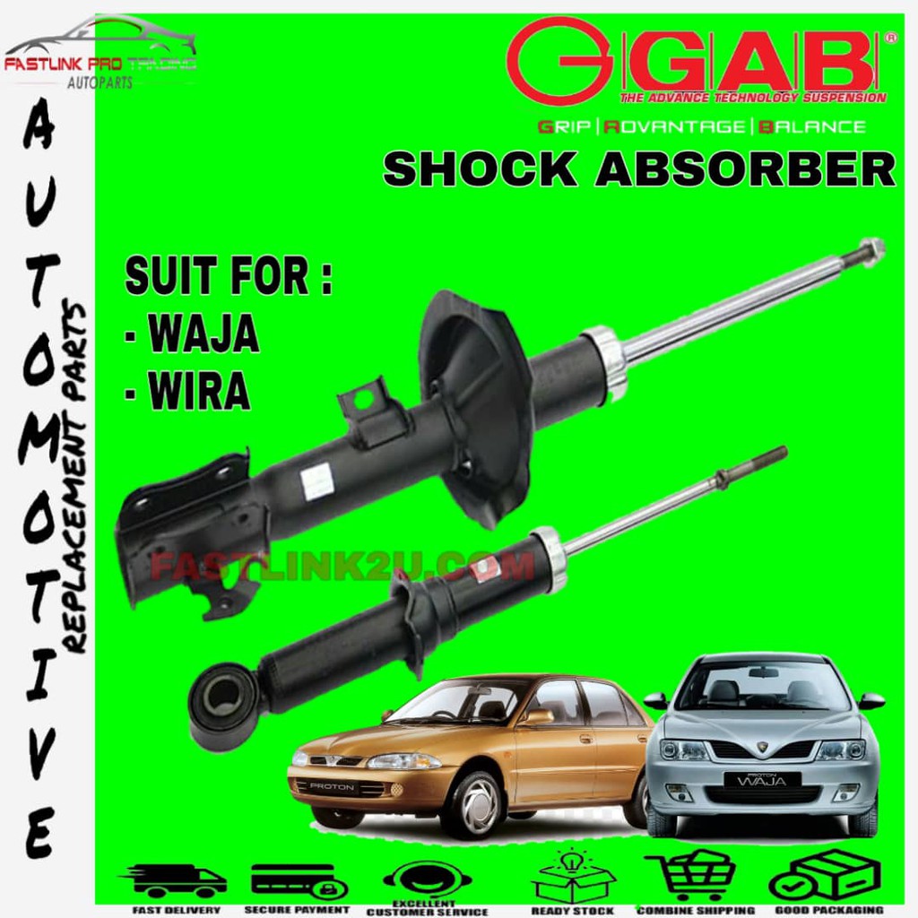 Original Gab Proton Waja Shock Absorber 100 New Baru Genuine Shopee Malaysia